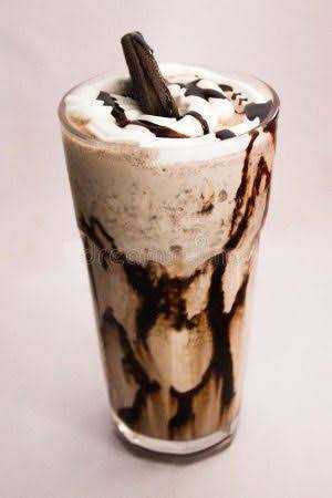 Cold coffee With Oreo