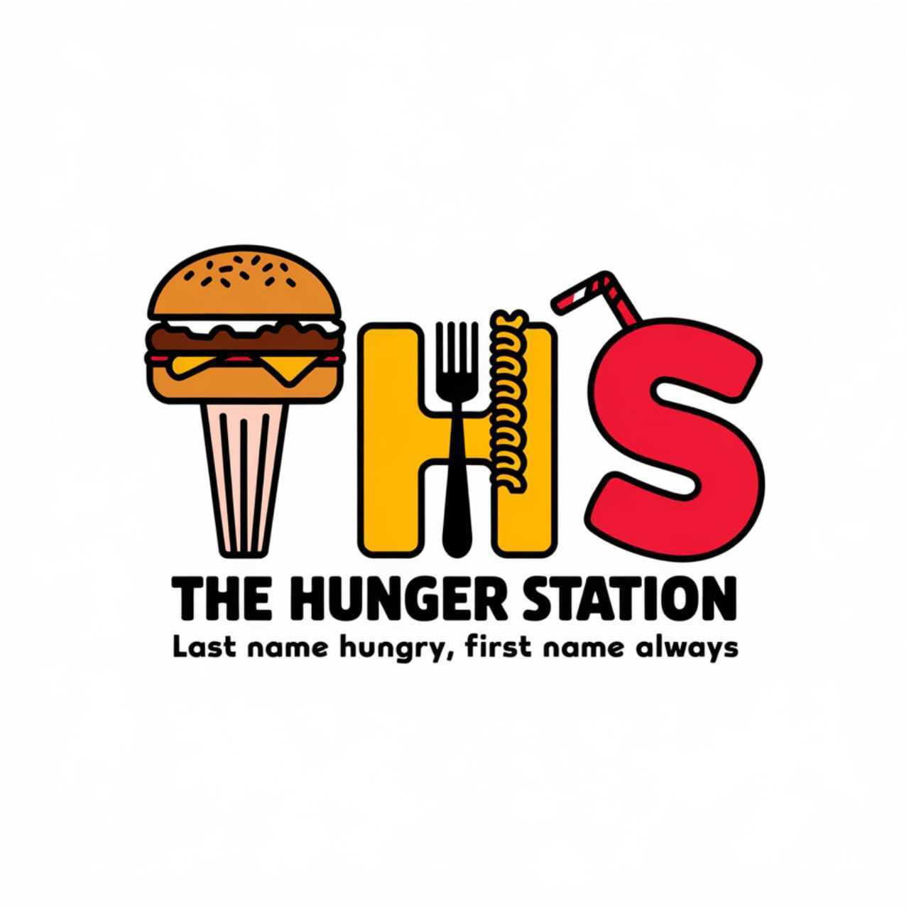 The Hunger Station Logo